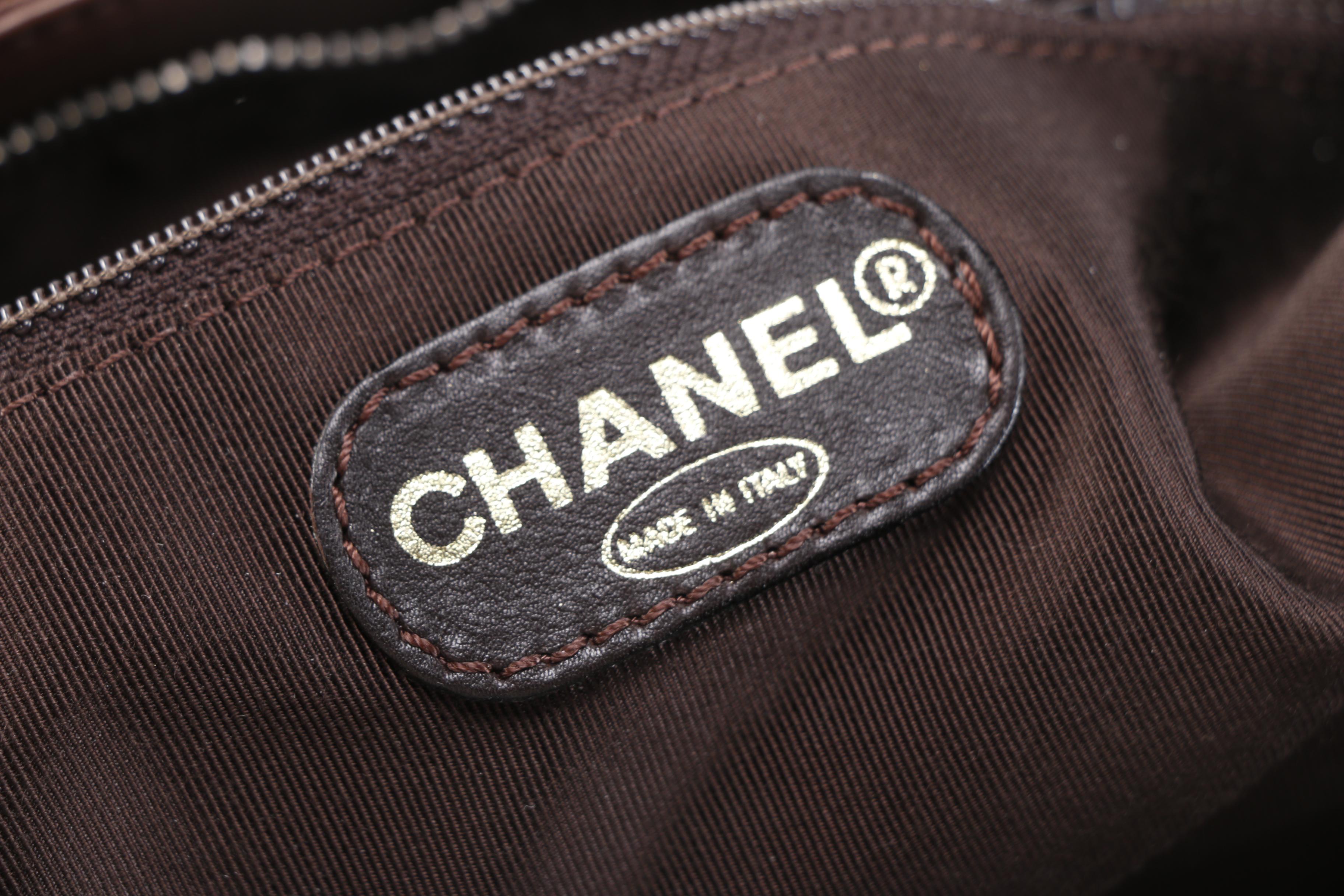 Chanel Brown Leather Tote