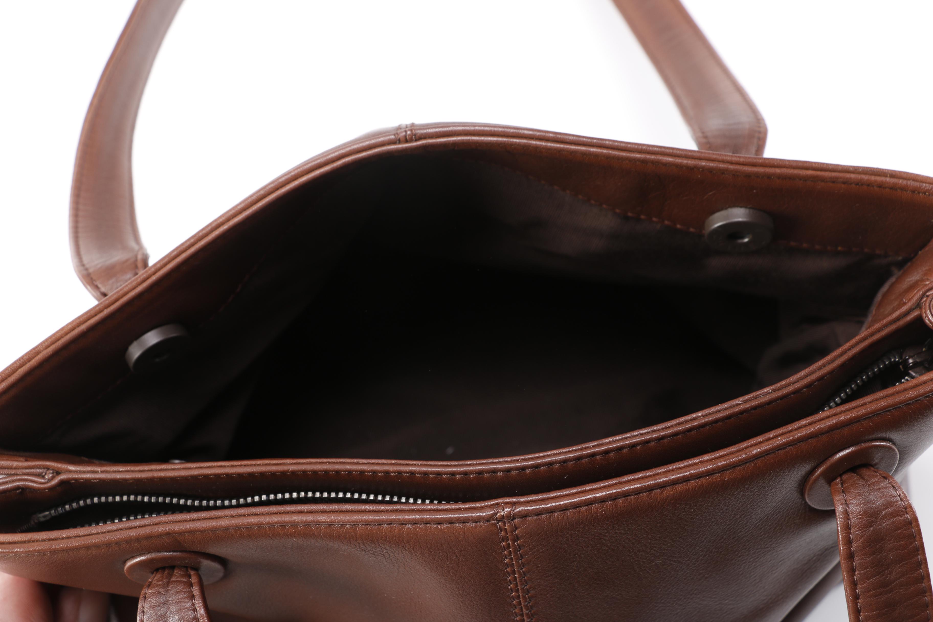 Chanel Brown Leather Tote