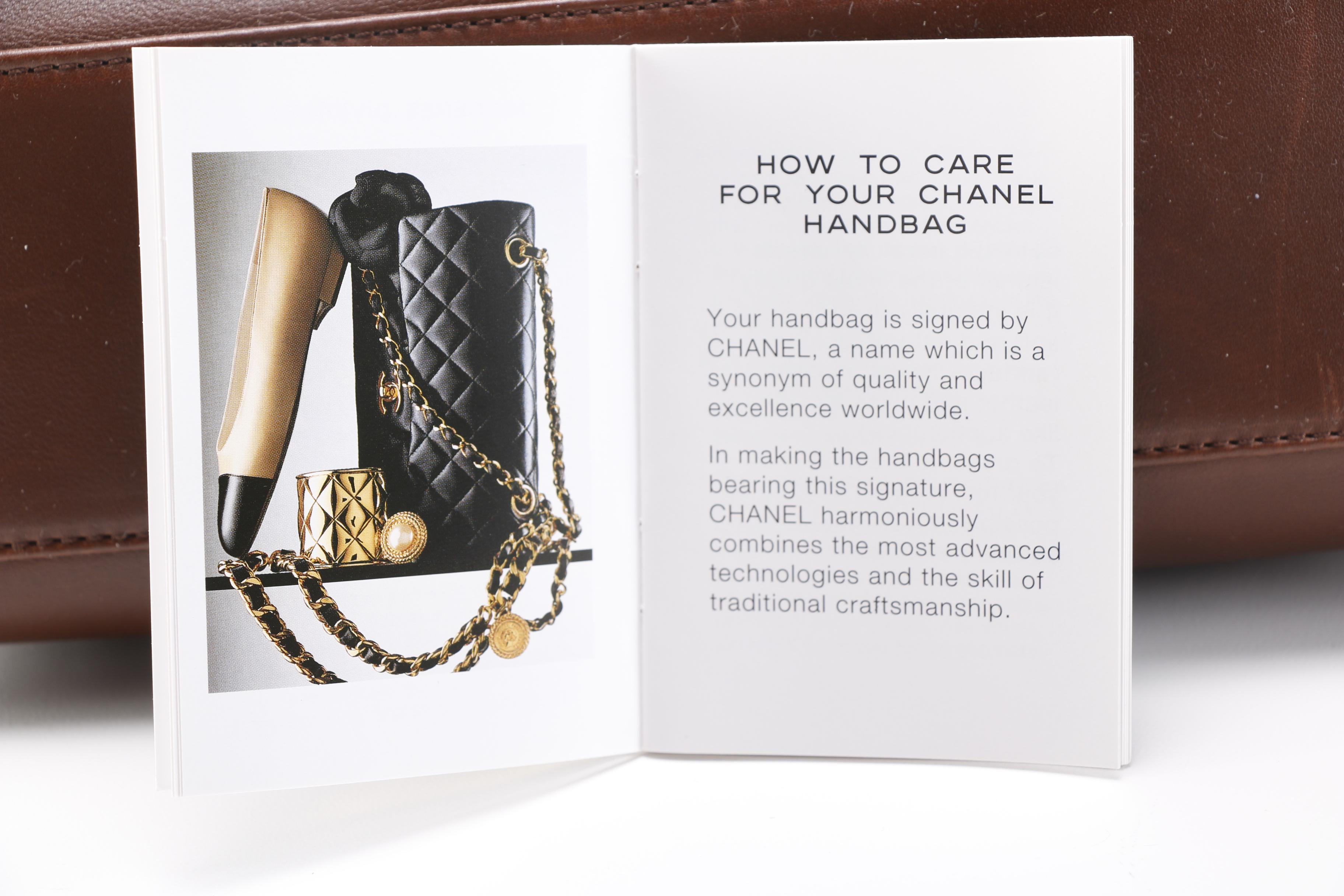 Chanel Brown Leather Tote