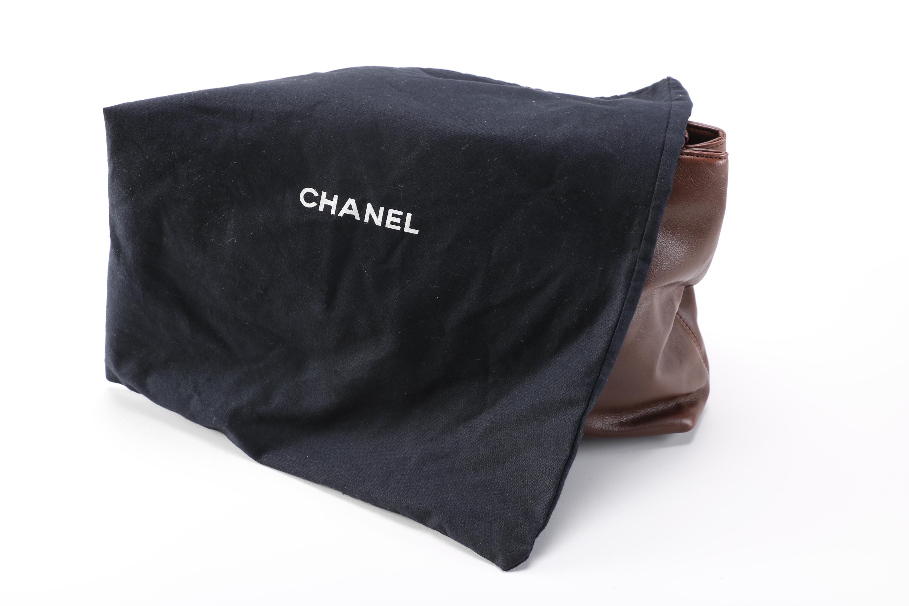 Chanel Brown Leather Tote