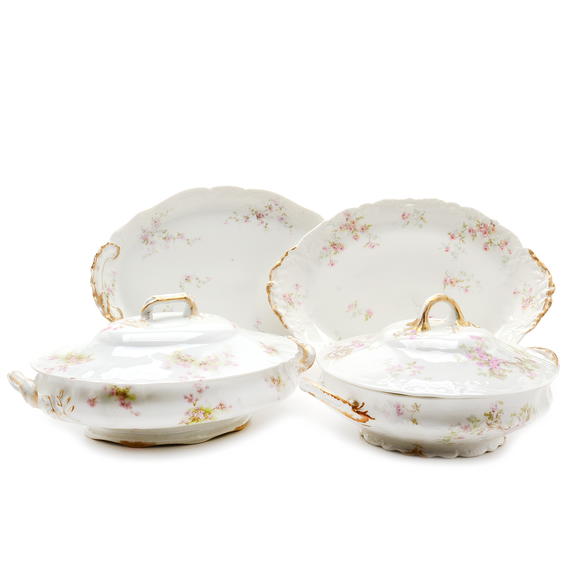 Four Pieces of Theodore Haviland China