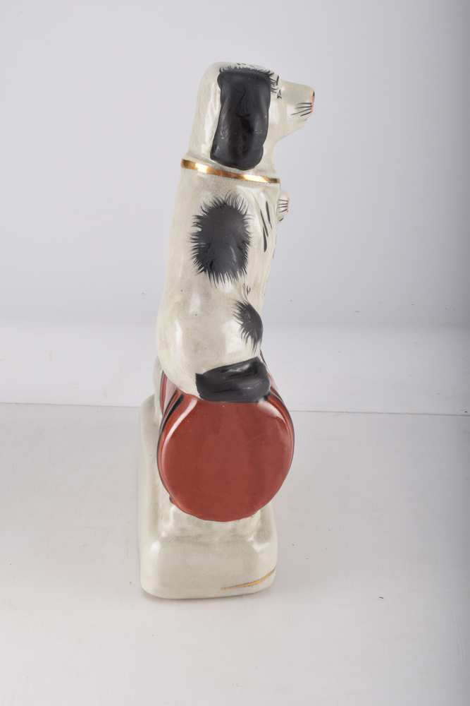 Staffordshire Style Porcelain Dog Figurines