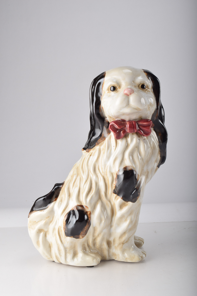 Staffordshire Style Porcelain Dog Figurines