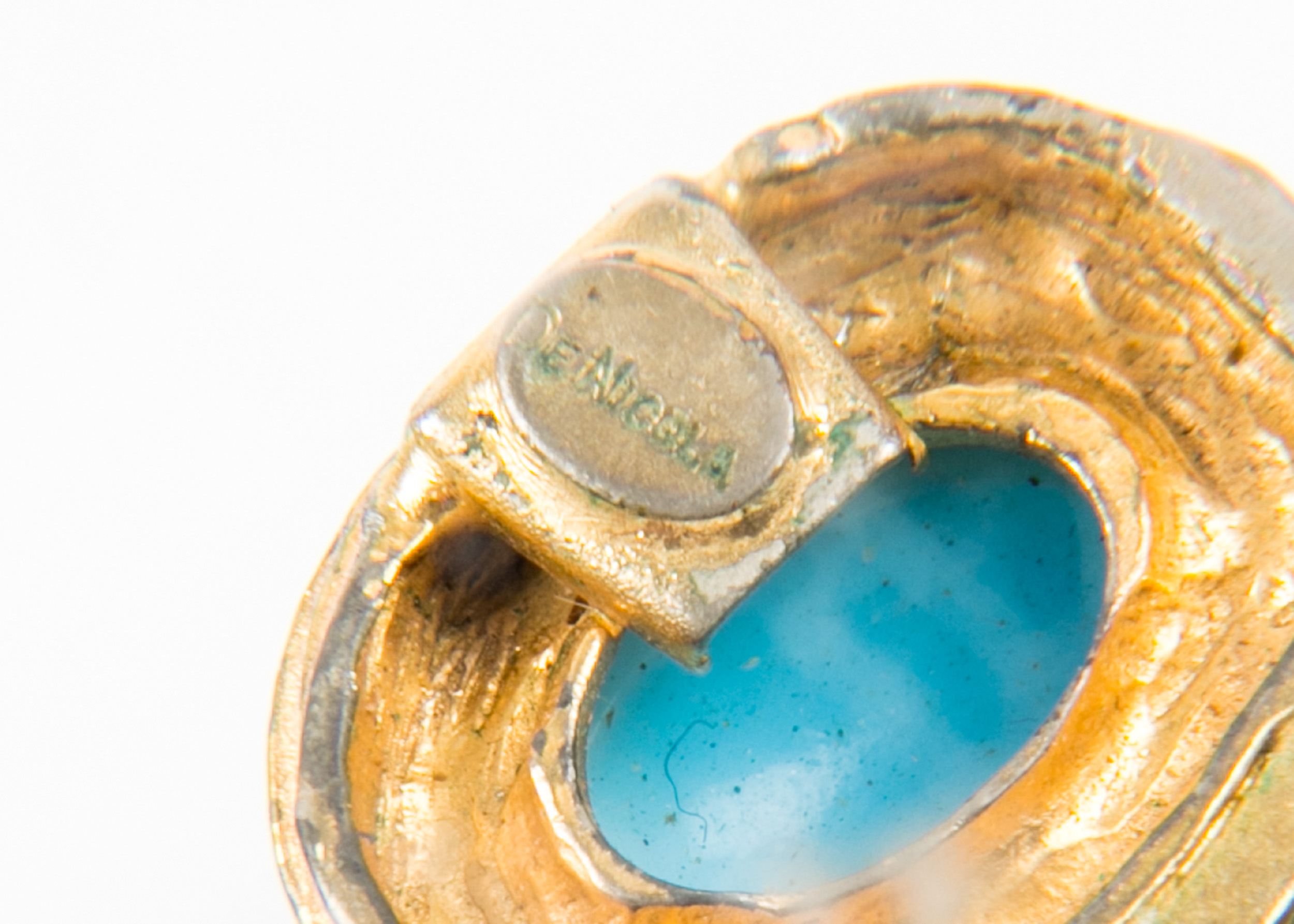 Collection of Vintage Costume Jewelry in Blue