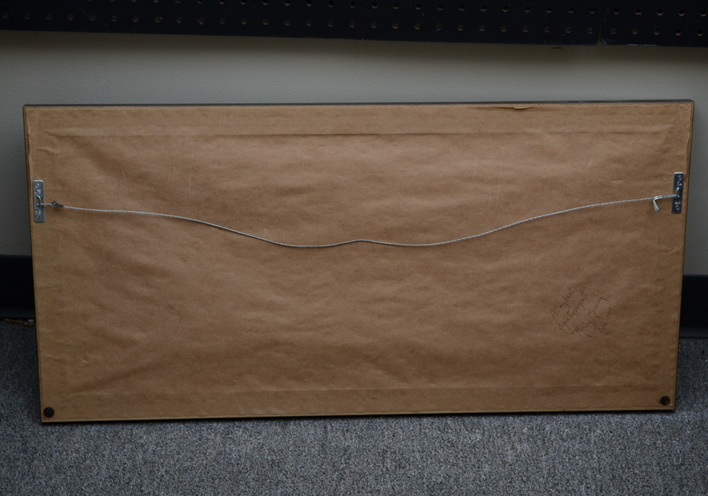 Janice Lippincott Signed Limited Edition Giclee Titled "Birch Trees (Misty Morning)"