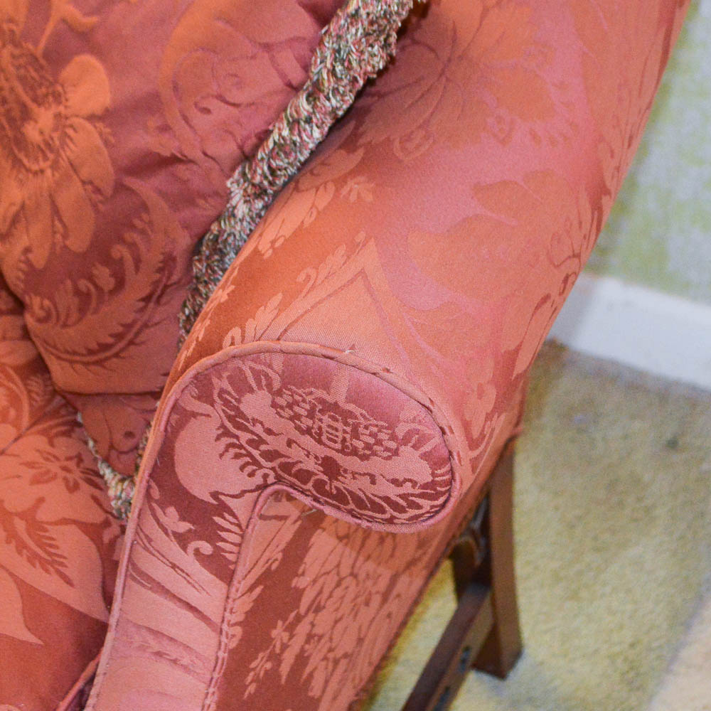 Chinese Chippendale Style Sofa by Henredon