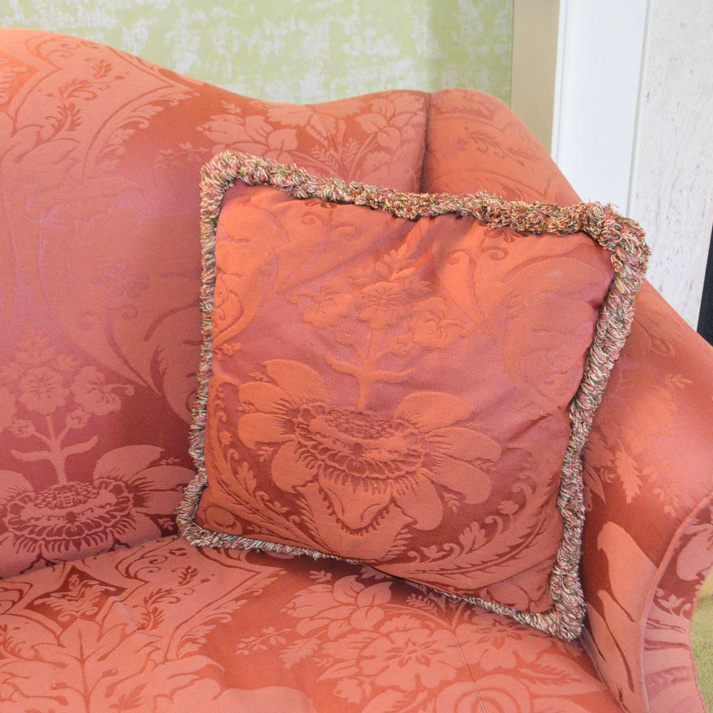 Chinese Chippendale Style Sofa by Henredon