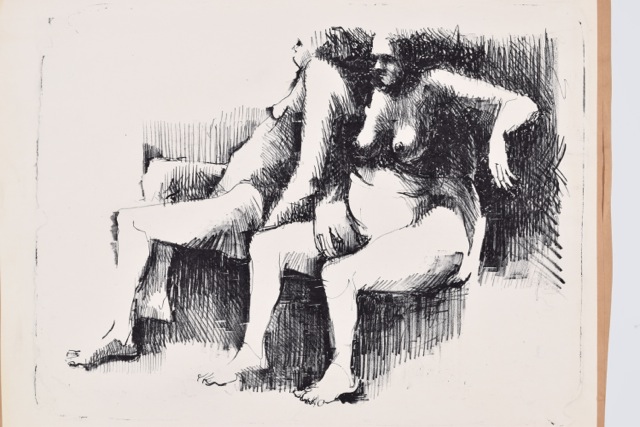 Original Tuska Monotype Print