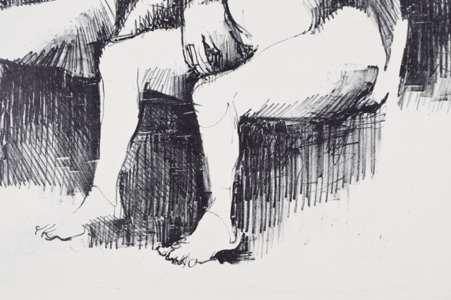 Original Tuska Monotype Print