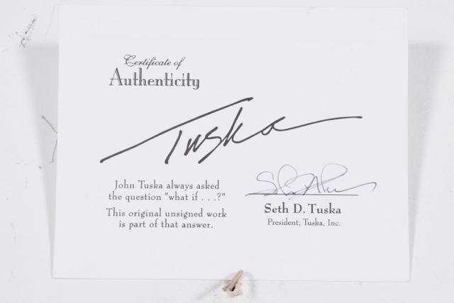 Original Tuska Monotype Print