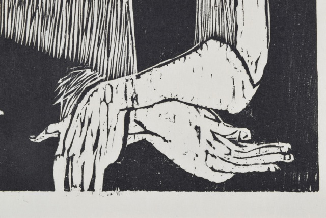 Tuska Wood Cut Print