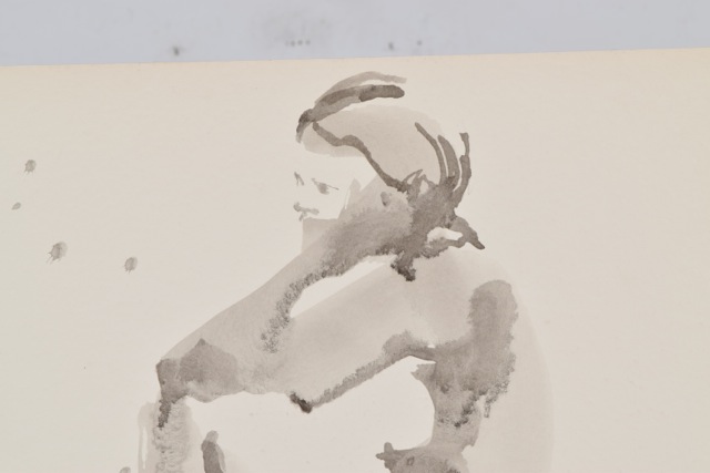 Original Tuska Female Watercolor Painting