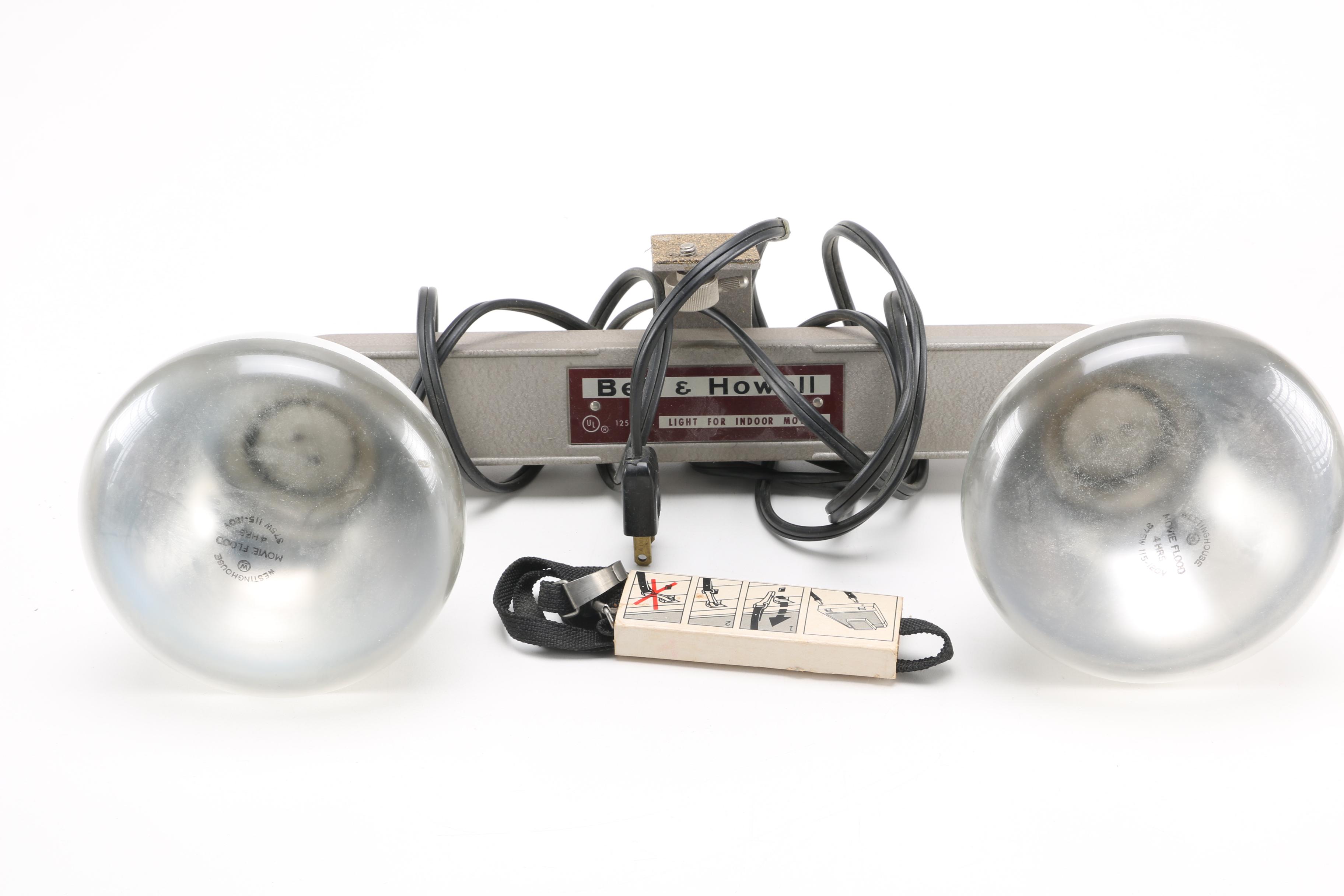 1950s Bell & Howell Movie Camera, Other Cameras and Equipment