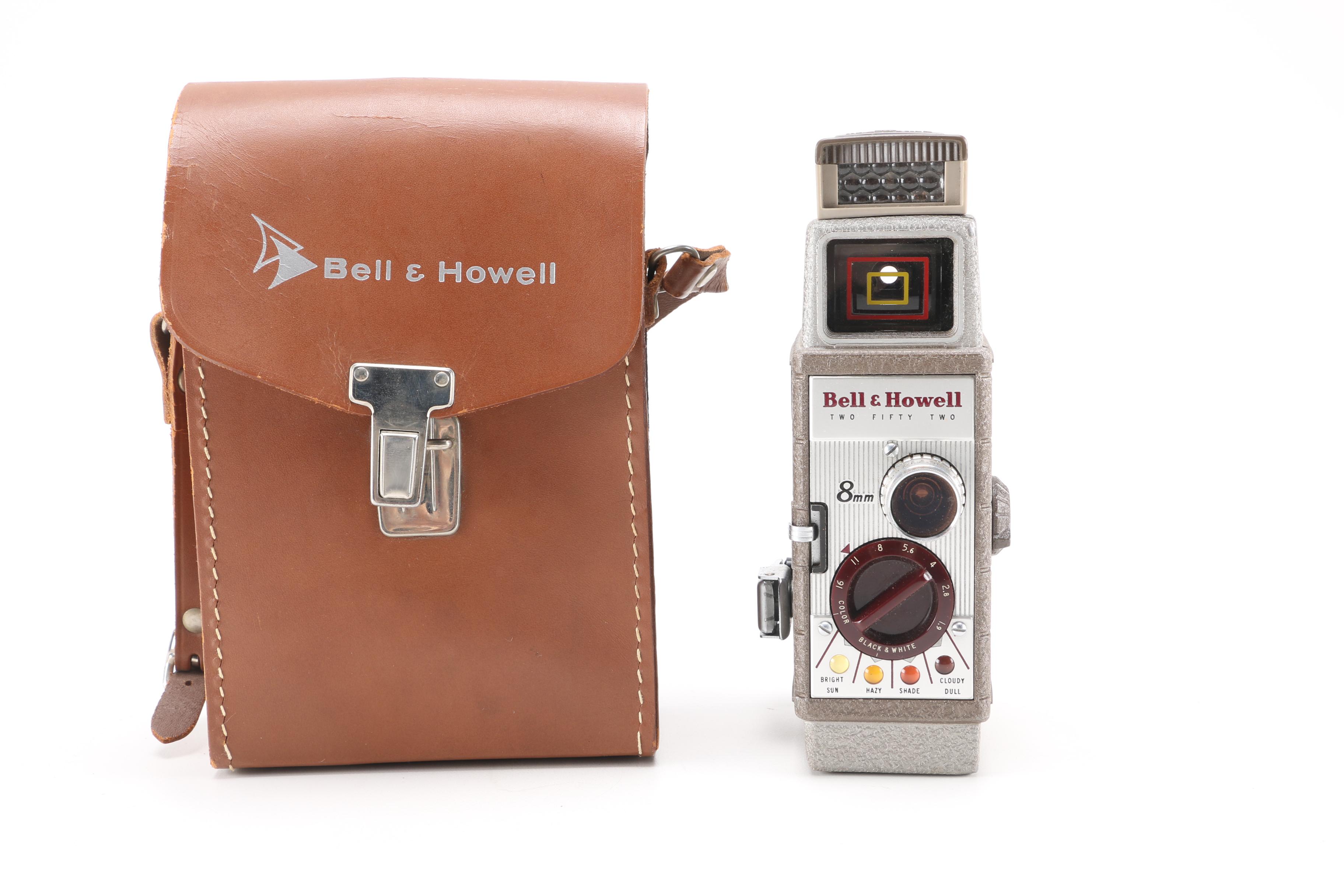1950s Bell & Howell Movie Camera, Other Cameras and Equipment
