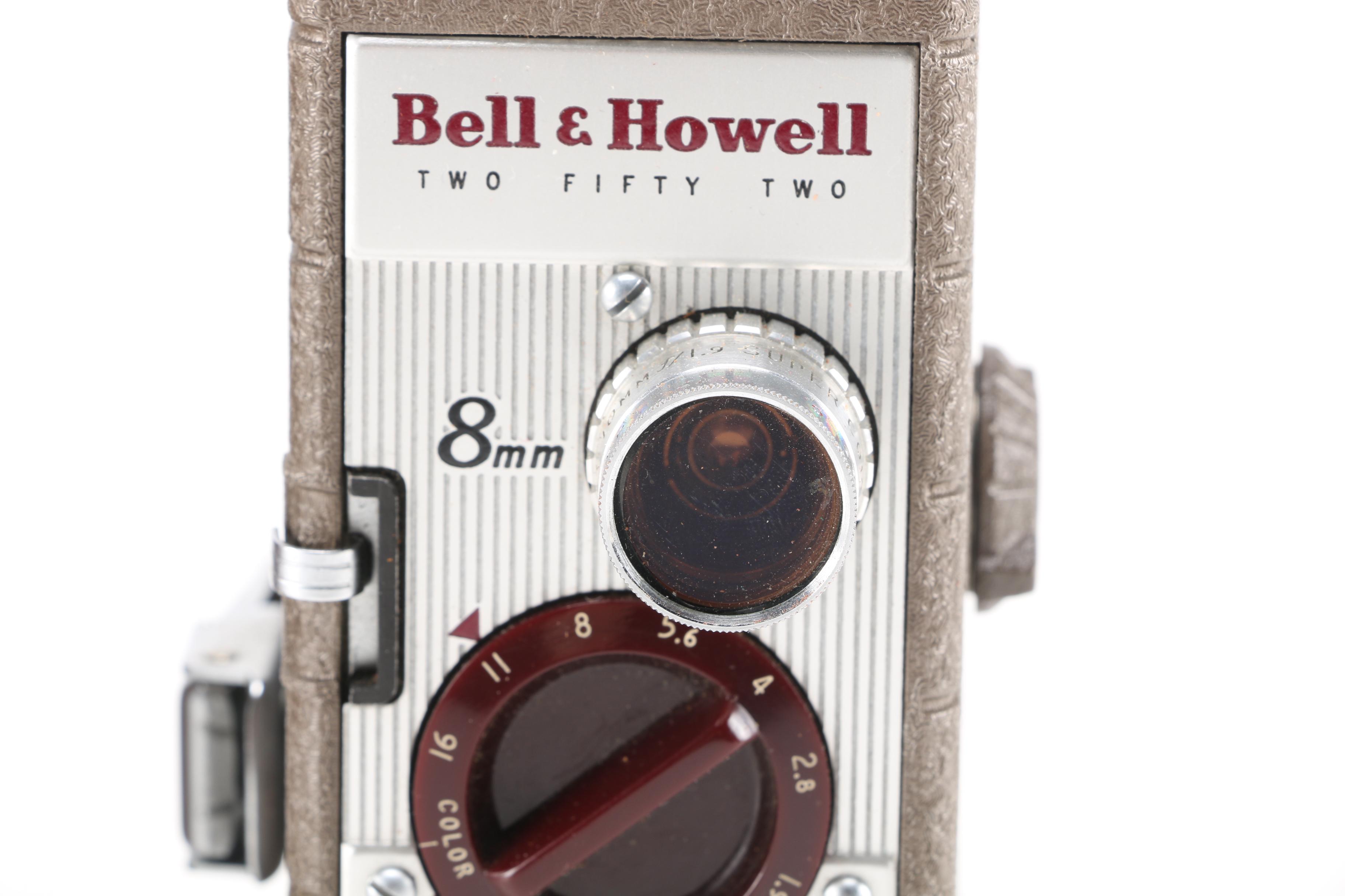 1950s Bell & Howell Movie Camera, Other Cameras and Equipment