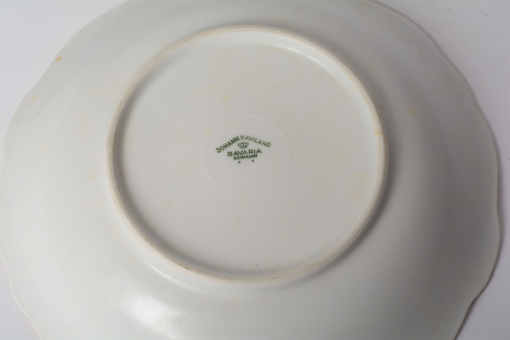 German Johann Haviland "Sepia Rose" China Dinner Service