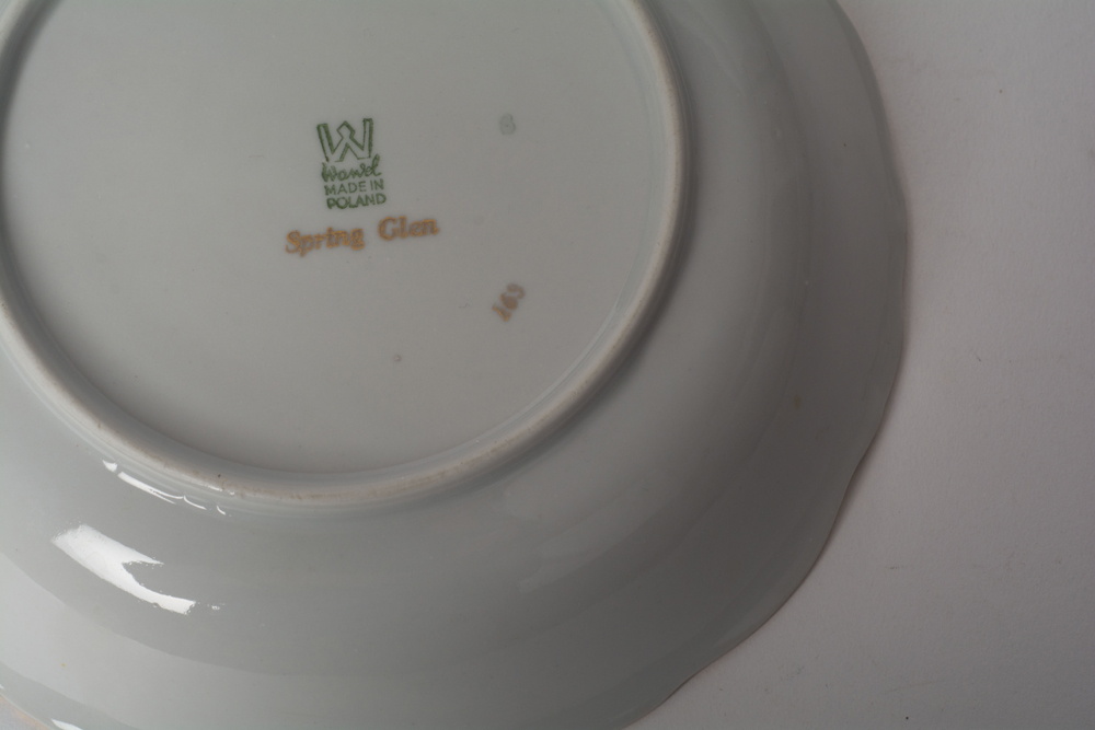 German Johann Haviland "Sepia Rose" China Dinner Service