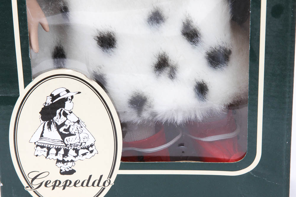 Collection of Geppeddo Porcelain Dolls