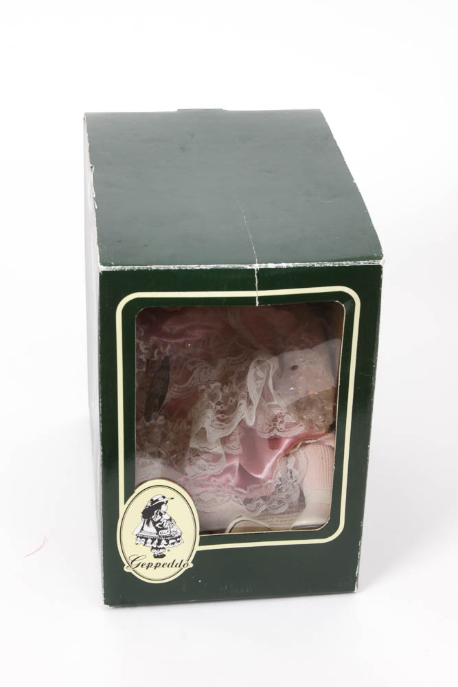 Collection of Geppeddo Porcelain Dolls