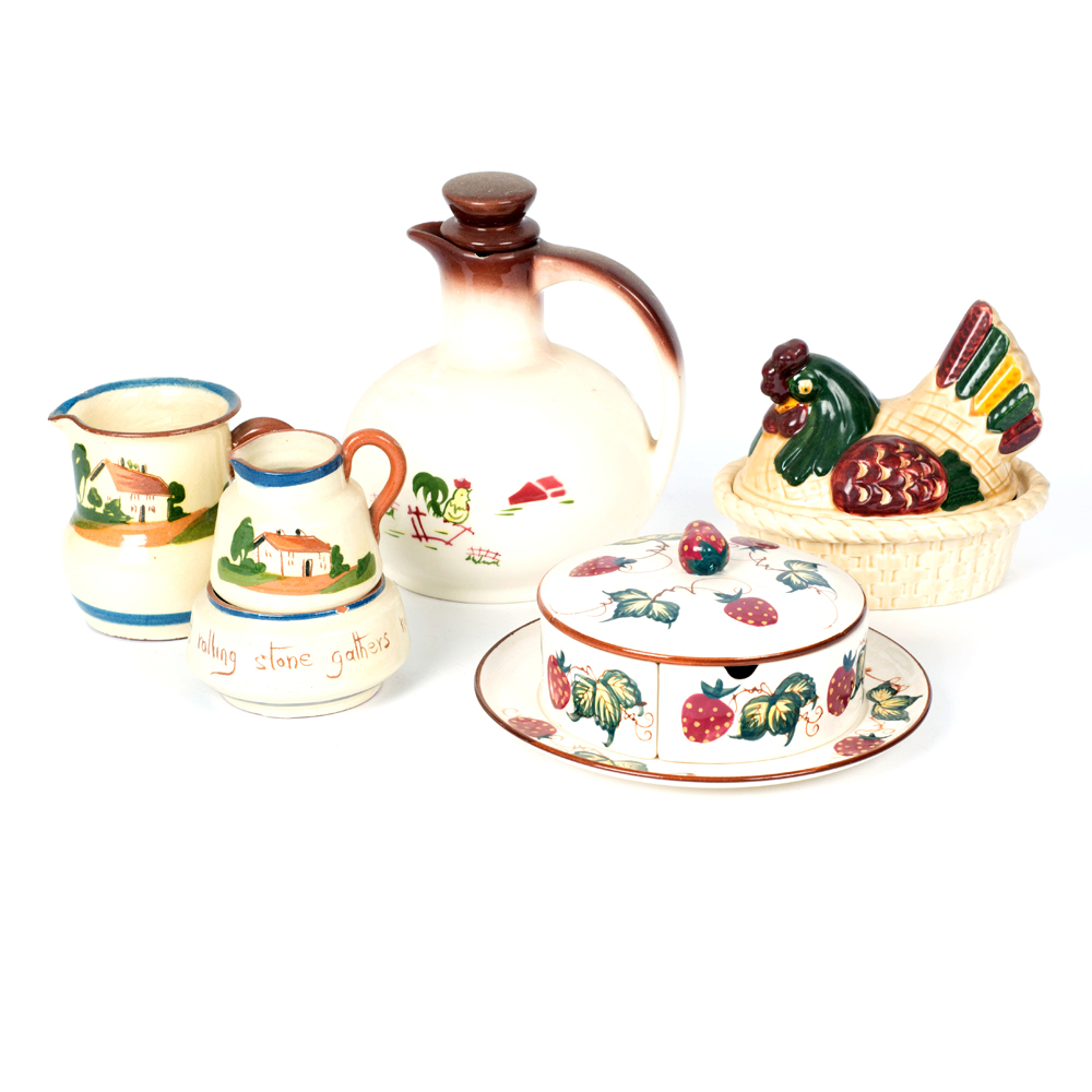Vintage Country Ceramic Set