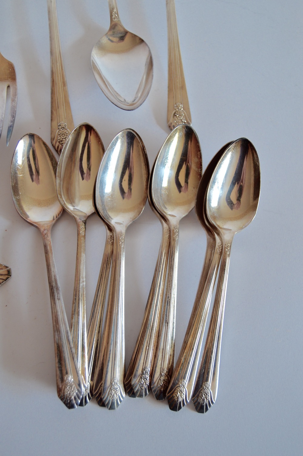 Wm. Rogers "Sectional" Silver Plate Flatware