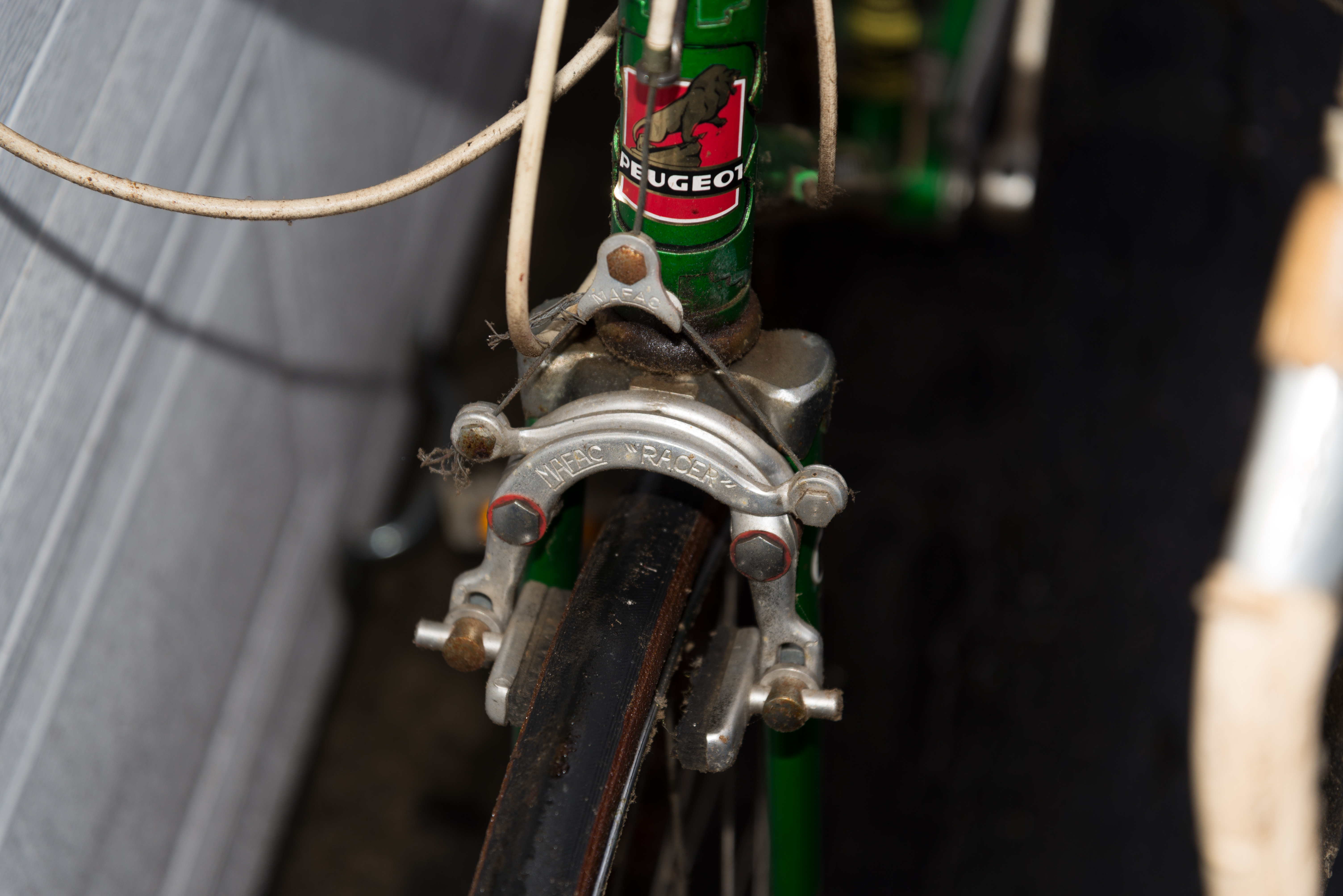 Vintage Peugeot 10-Speed Road Bicycle