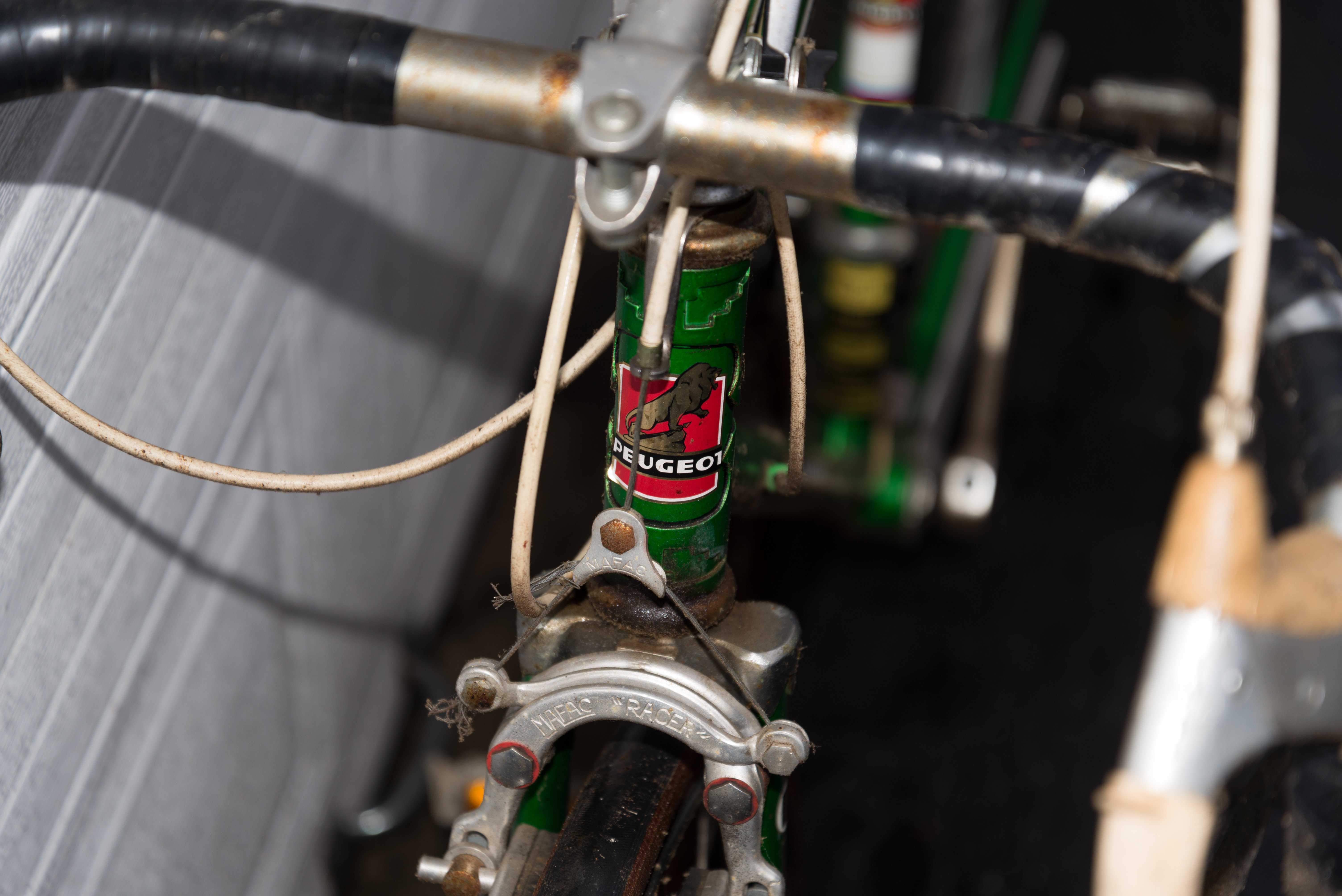 Vintage Peugeot 10-Speed Road Bicycle