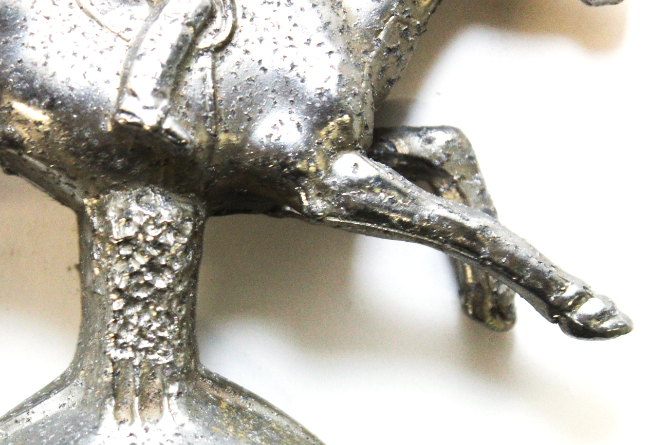 Horse Jockey Hood Ornament