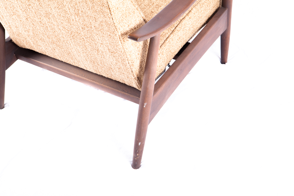 Milo Baughman Mid Century Modern Reclining Lounge Chair