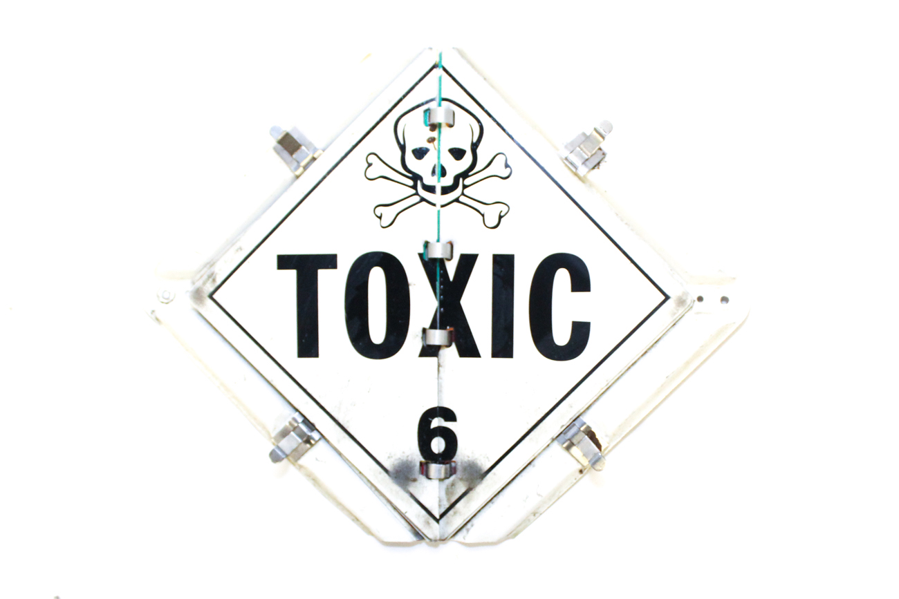 Hazardous Flip-File Truck Placard