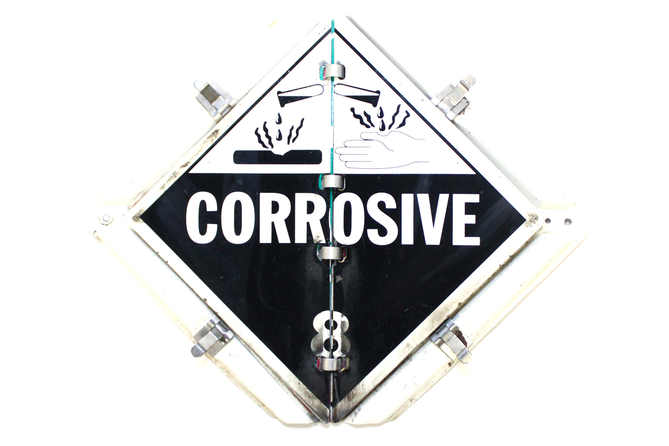 Hazardous Flip-File Truck Placard