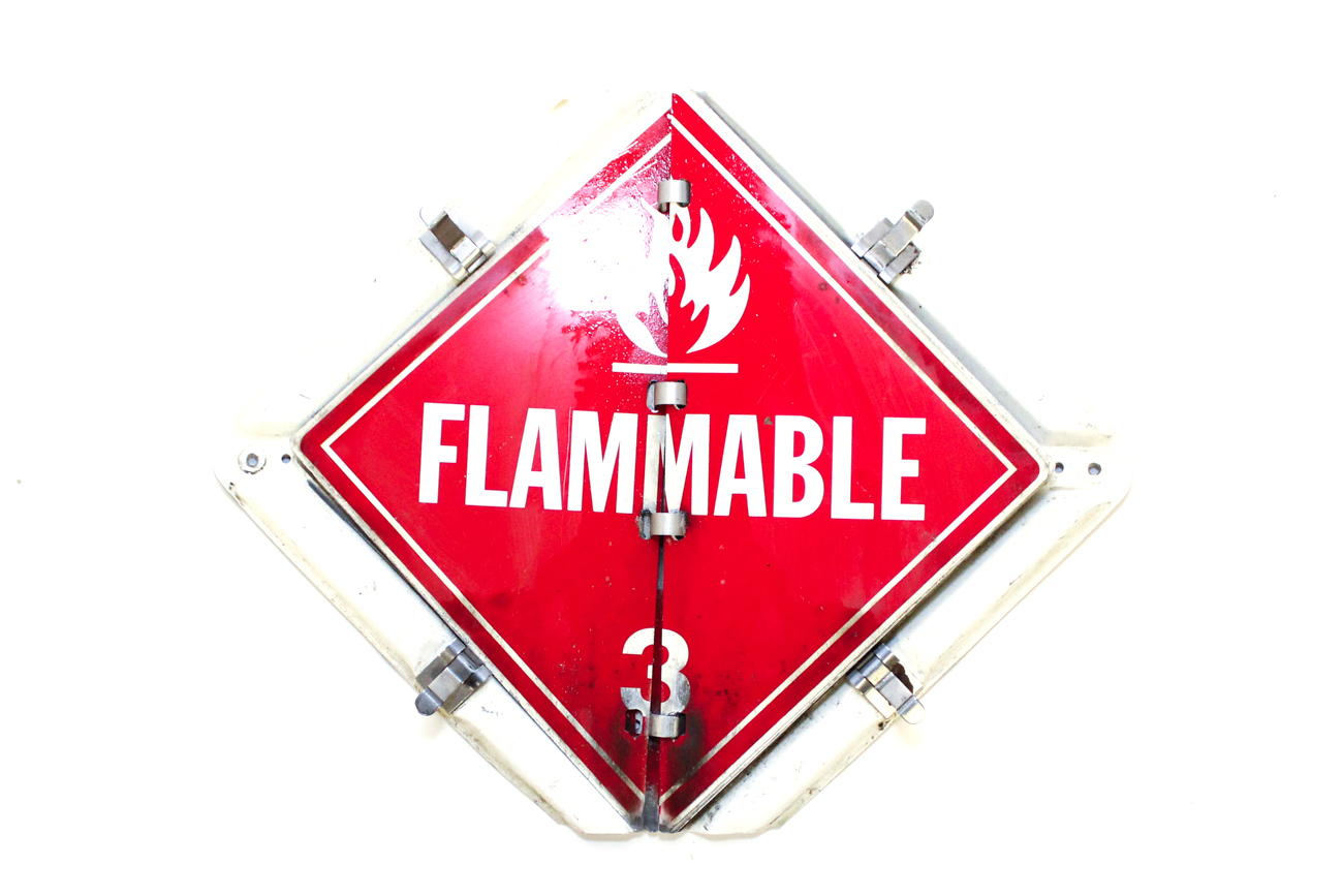 Hazardous Flip-File Truck Placard