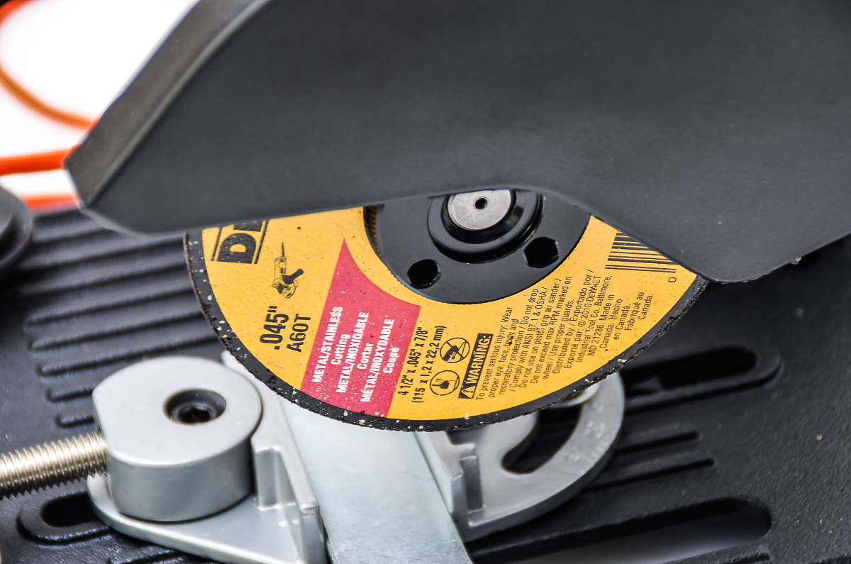 Dewalt Angle Grinder with Klutch Angle Grinder Stand