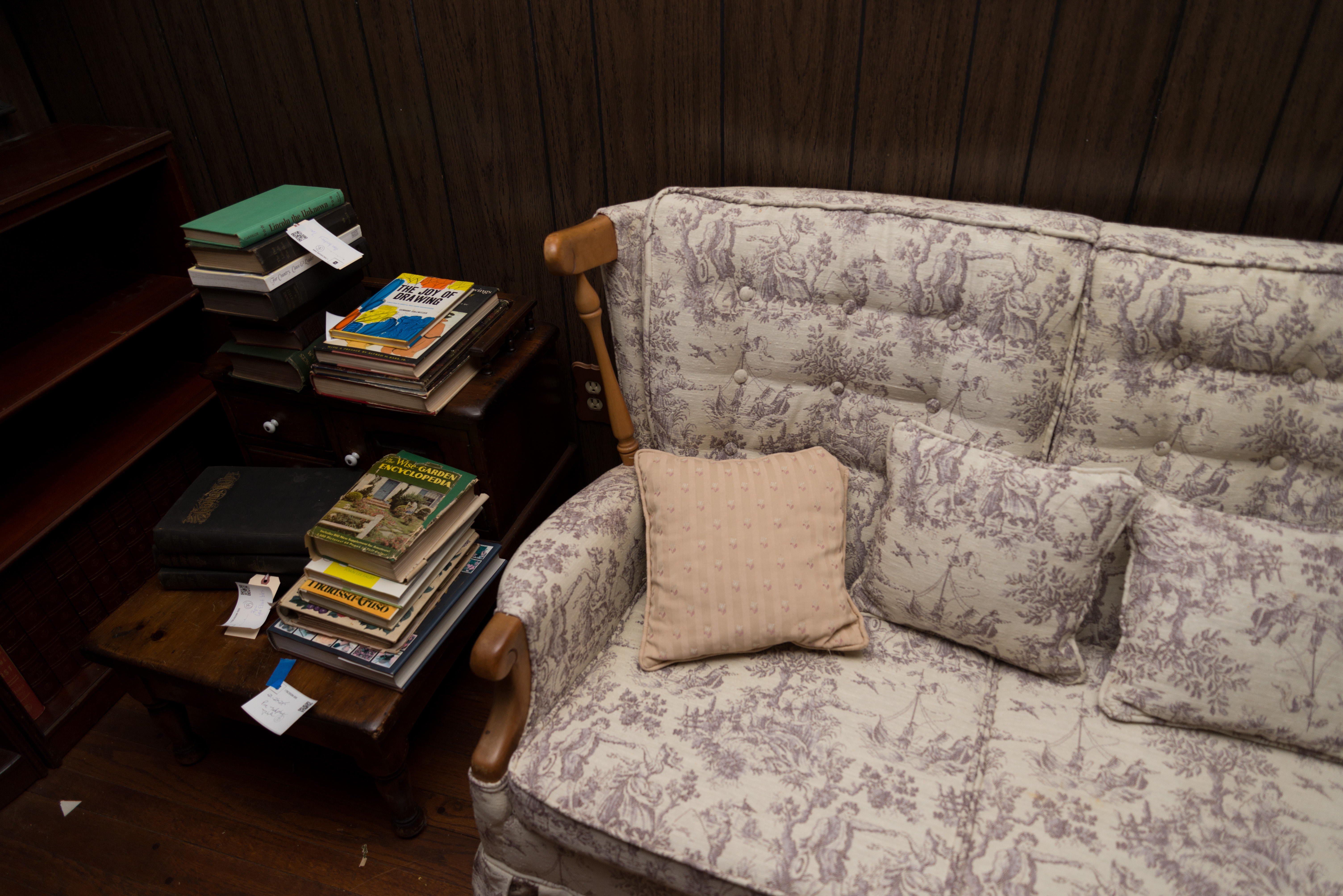 Upholstered Windsor Style Sofa