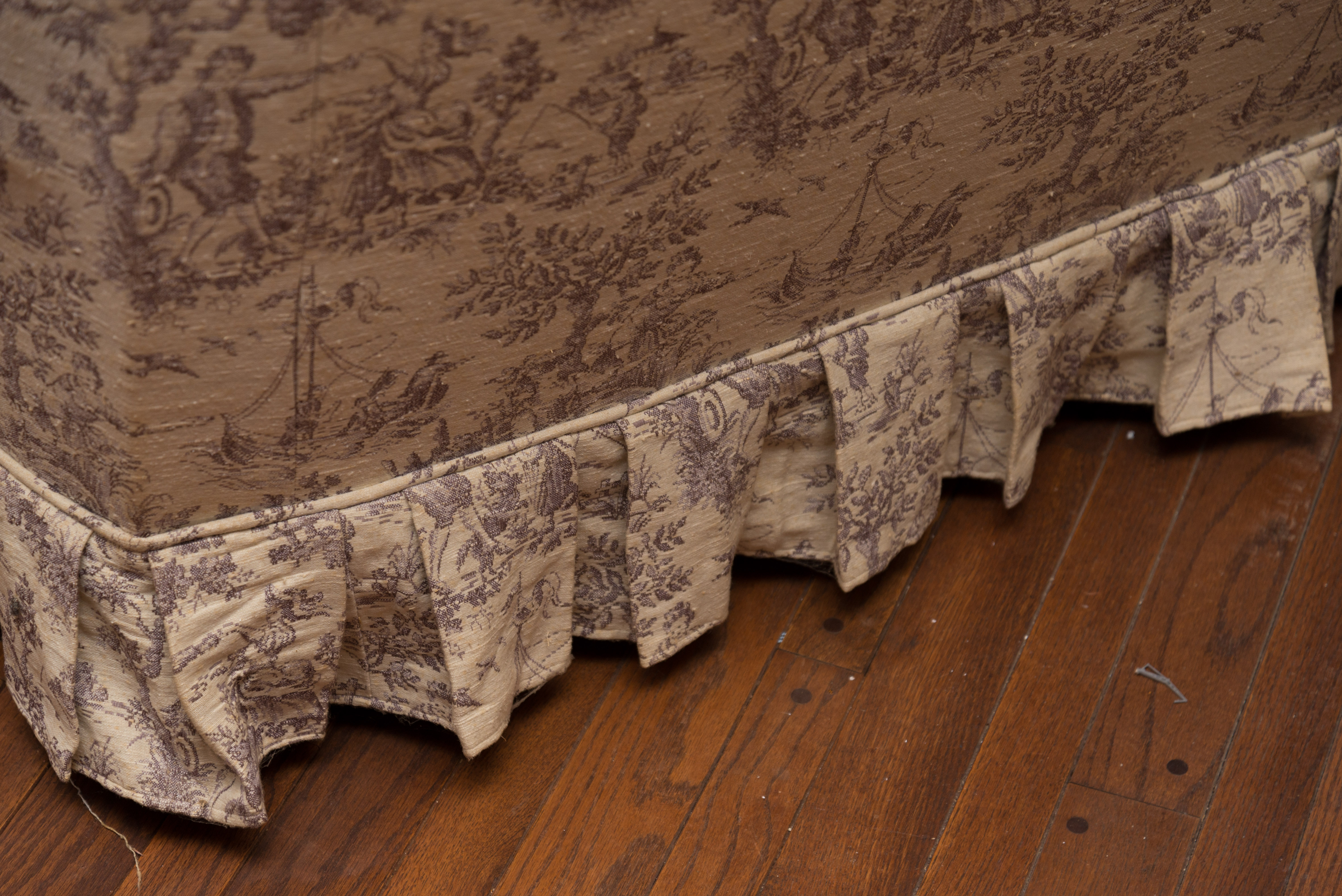 Upholstered Windsor Style Sofa