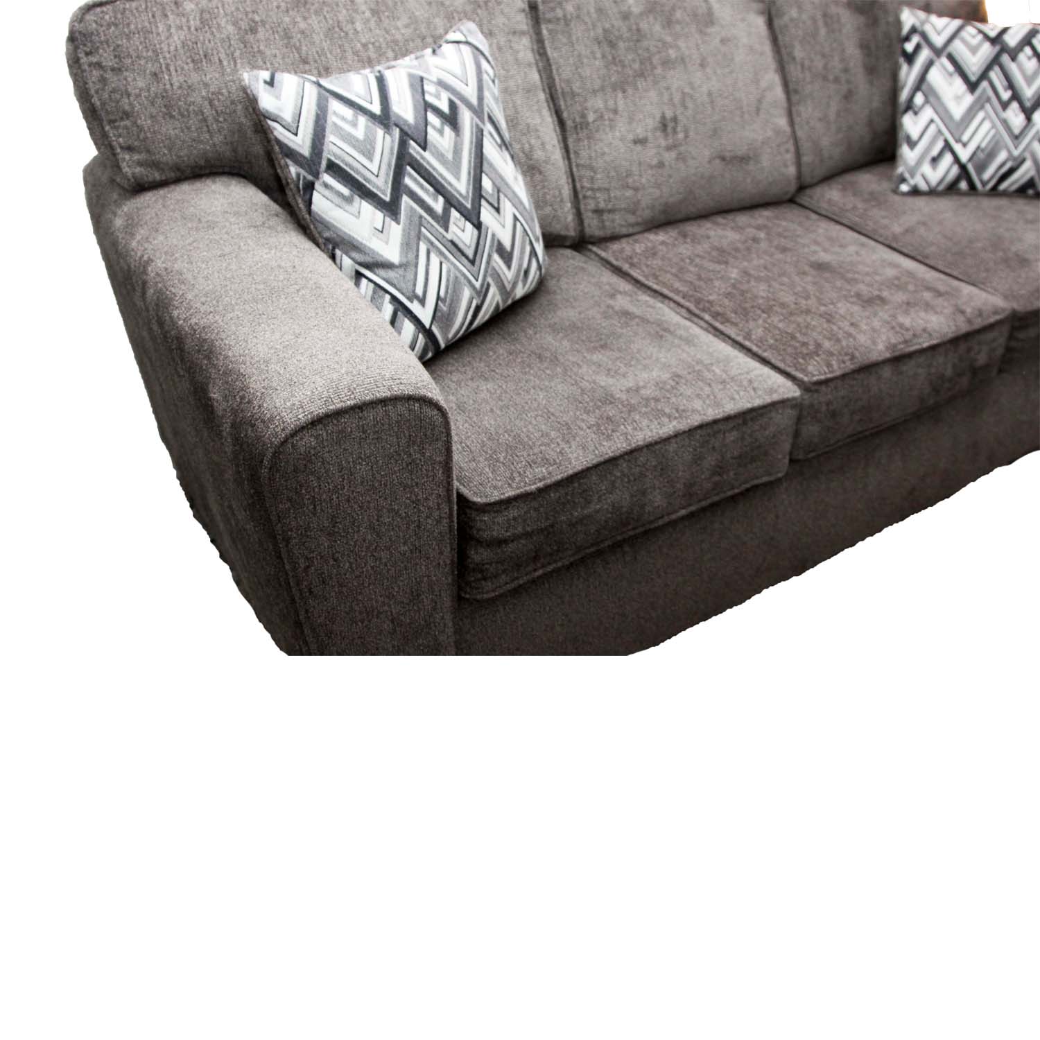 Sofa and Accent Pillows