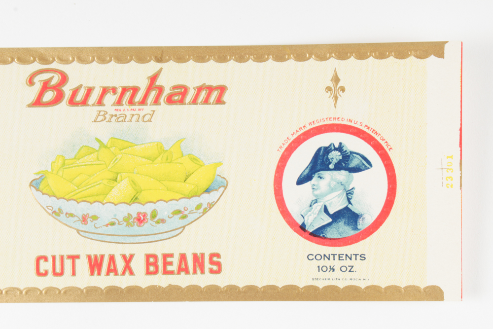 Vintage Tin Can Label Collection