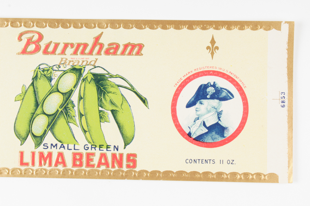 Vintage Tin Can Label Collection