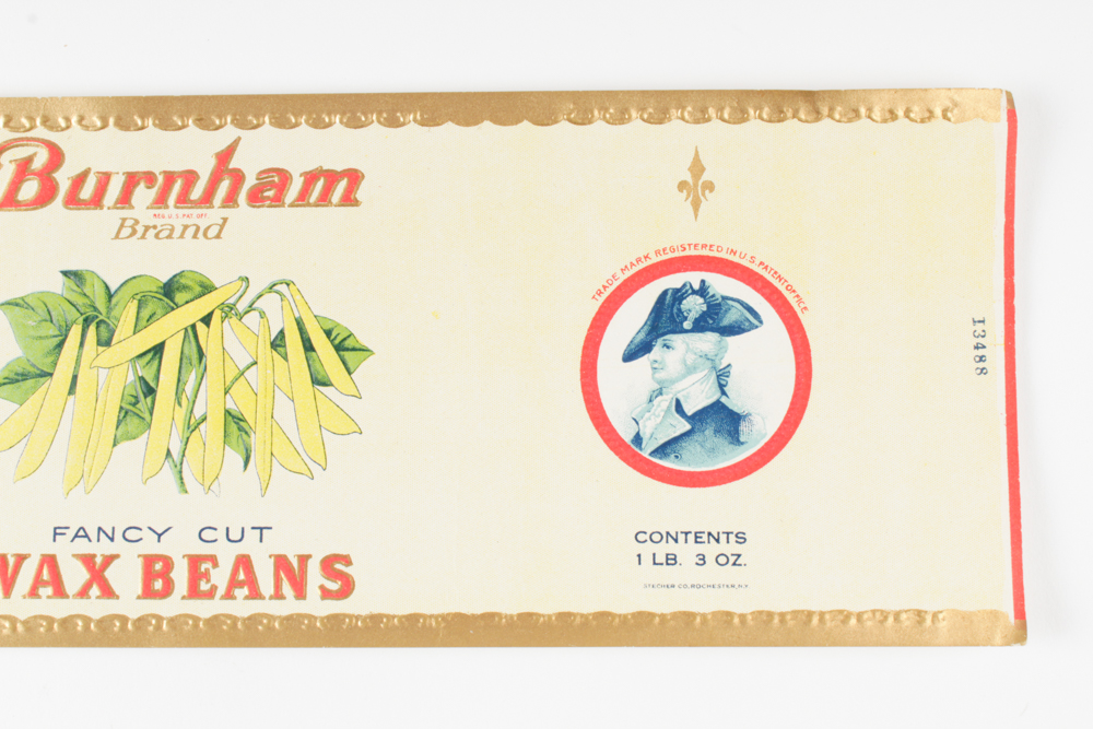 Vintage Tin Can Label Collection