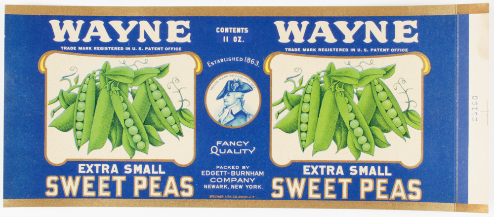 Vintage Tin Can Label Collection