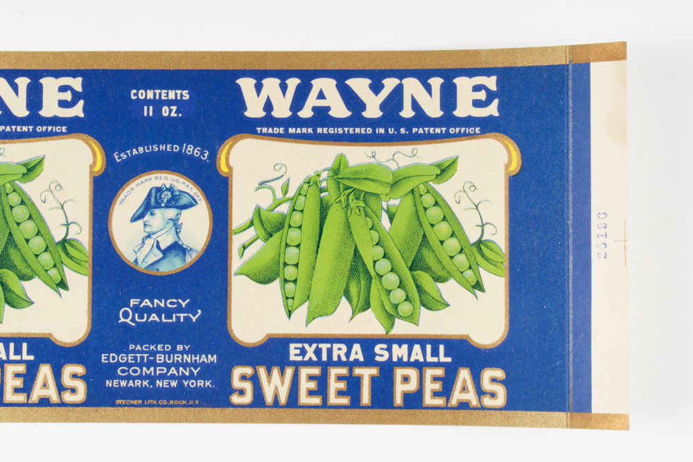 Vintage Tin Can Label Collection