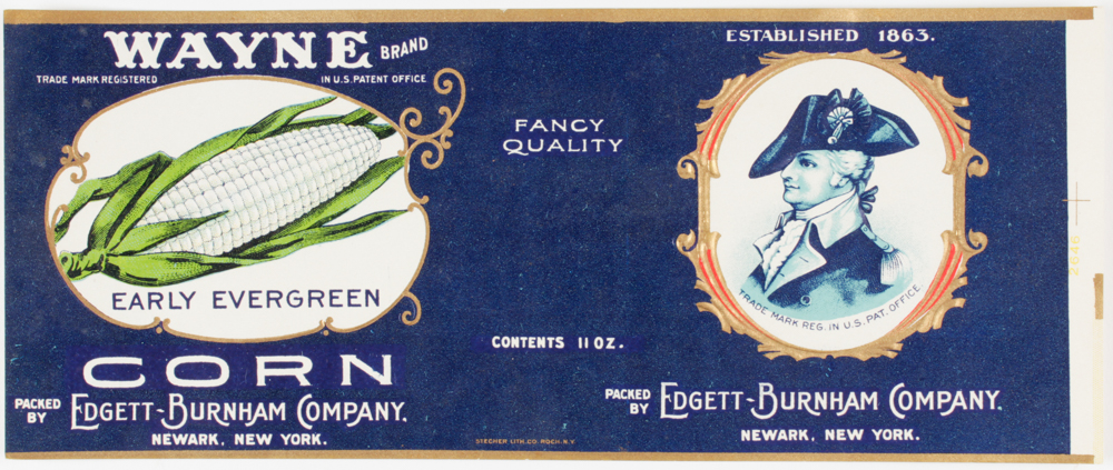 Vintage Tin Can Label Collection