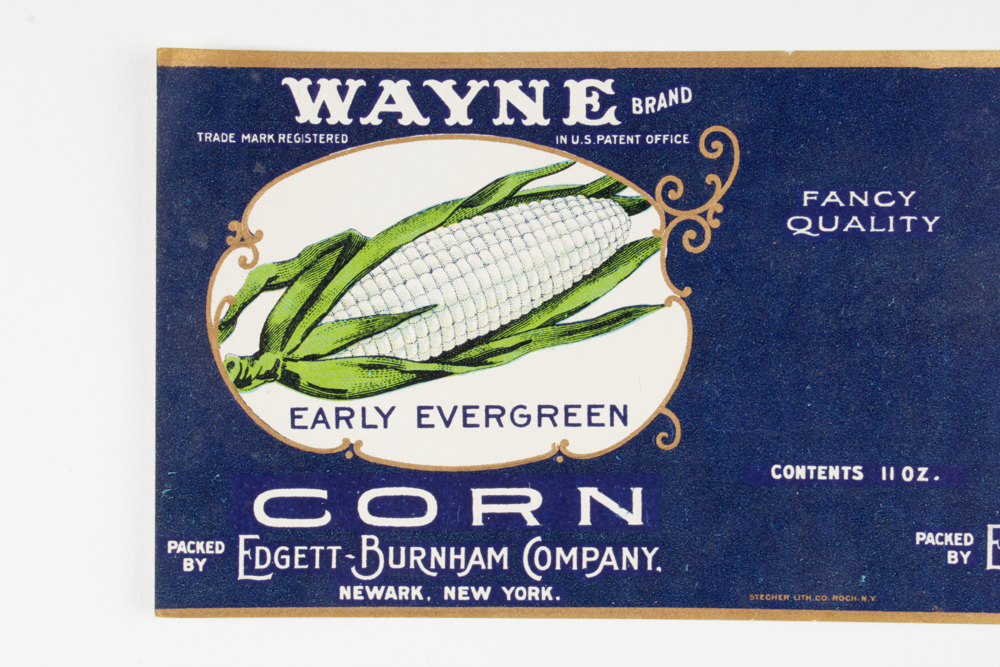 Vintage Tin Can Label Collection