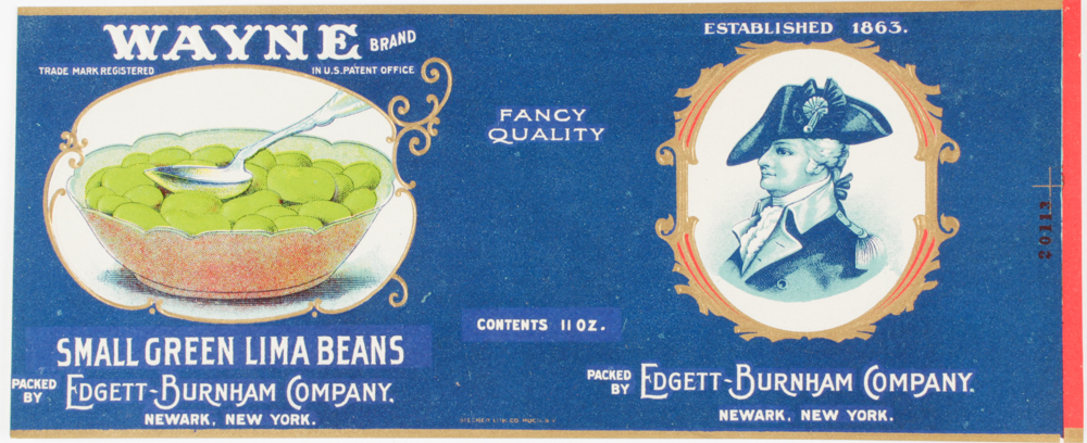 Vintage Tin Can Label Collection