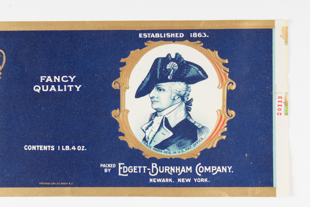 Vintage Tin Can Label Collection