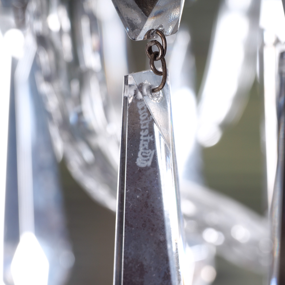 Vintage Waterford Crystal Chandelier 1970s