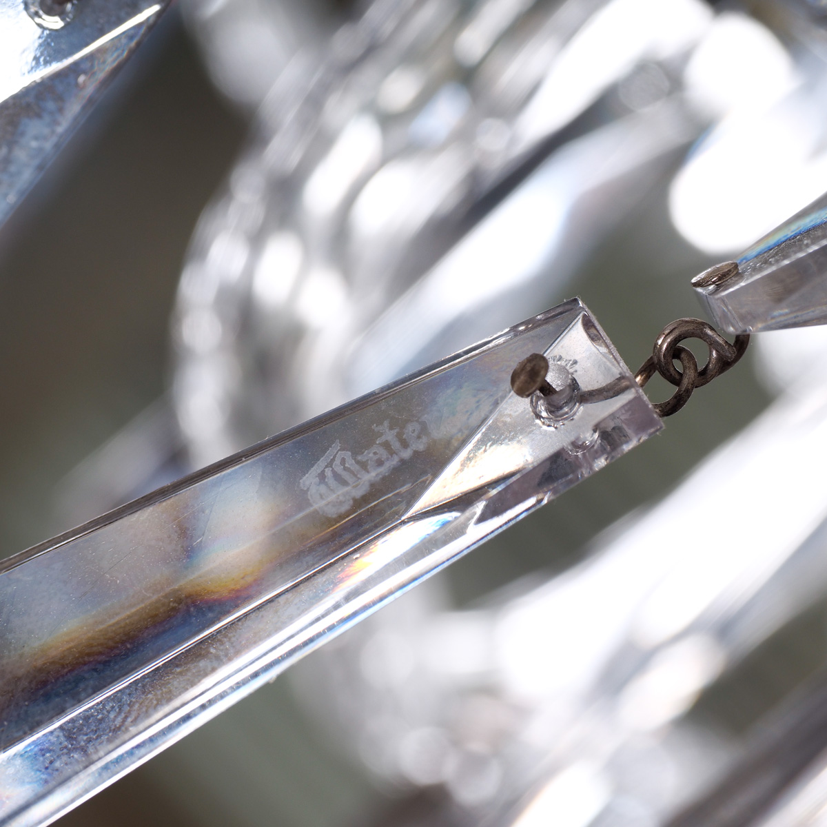 Vintage Waterford Crystal Chandelier 1970s