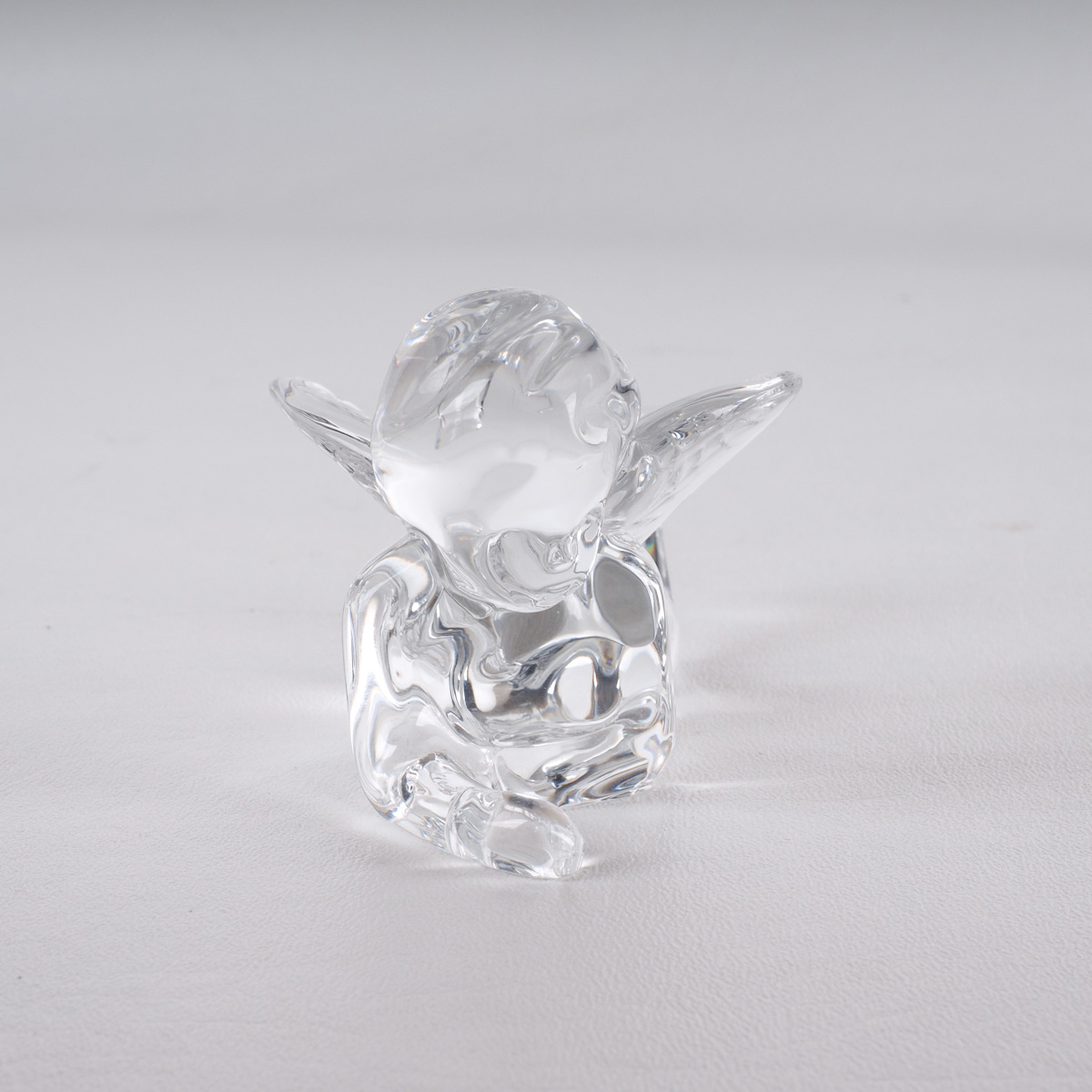 Baccarat Crystal Cherub Figurine