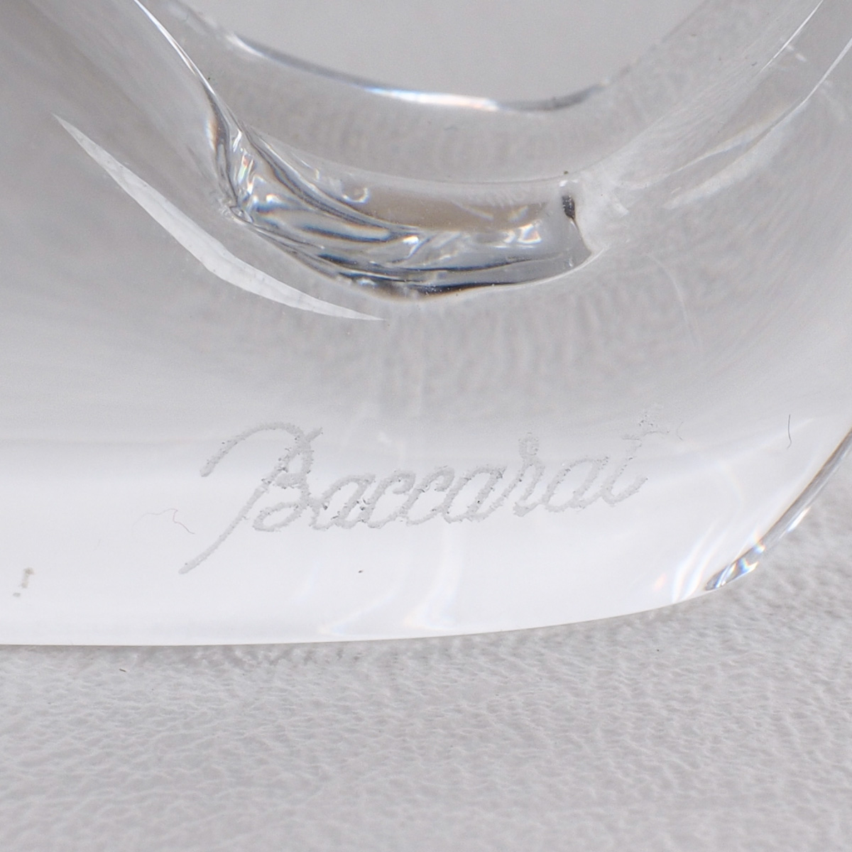 Baccarat Crystal Cherub Figurine