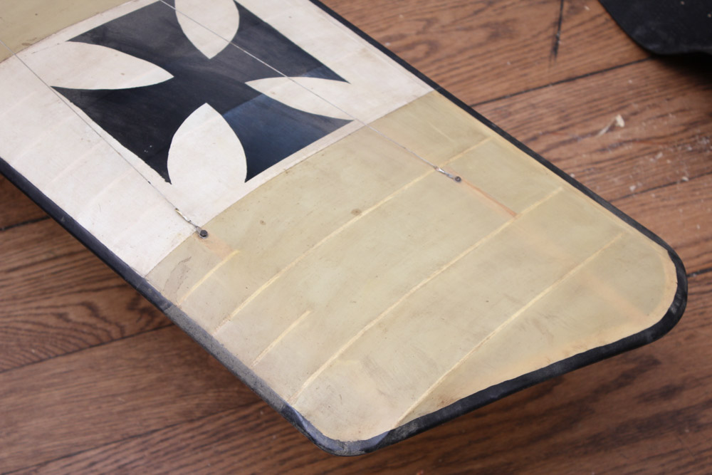 Model of German Fokker Eindecker WWI-era Fighter Plane